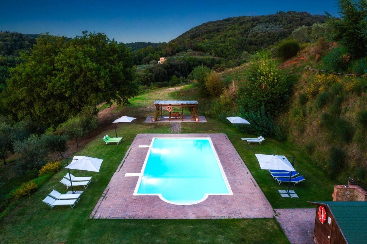 Casa Ora D'Oro - Panoramic Views / Pool / Private Garden Vila Trequanda Exterior foto