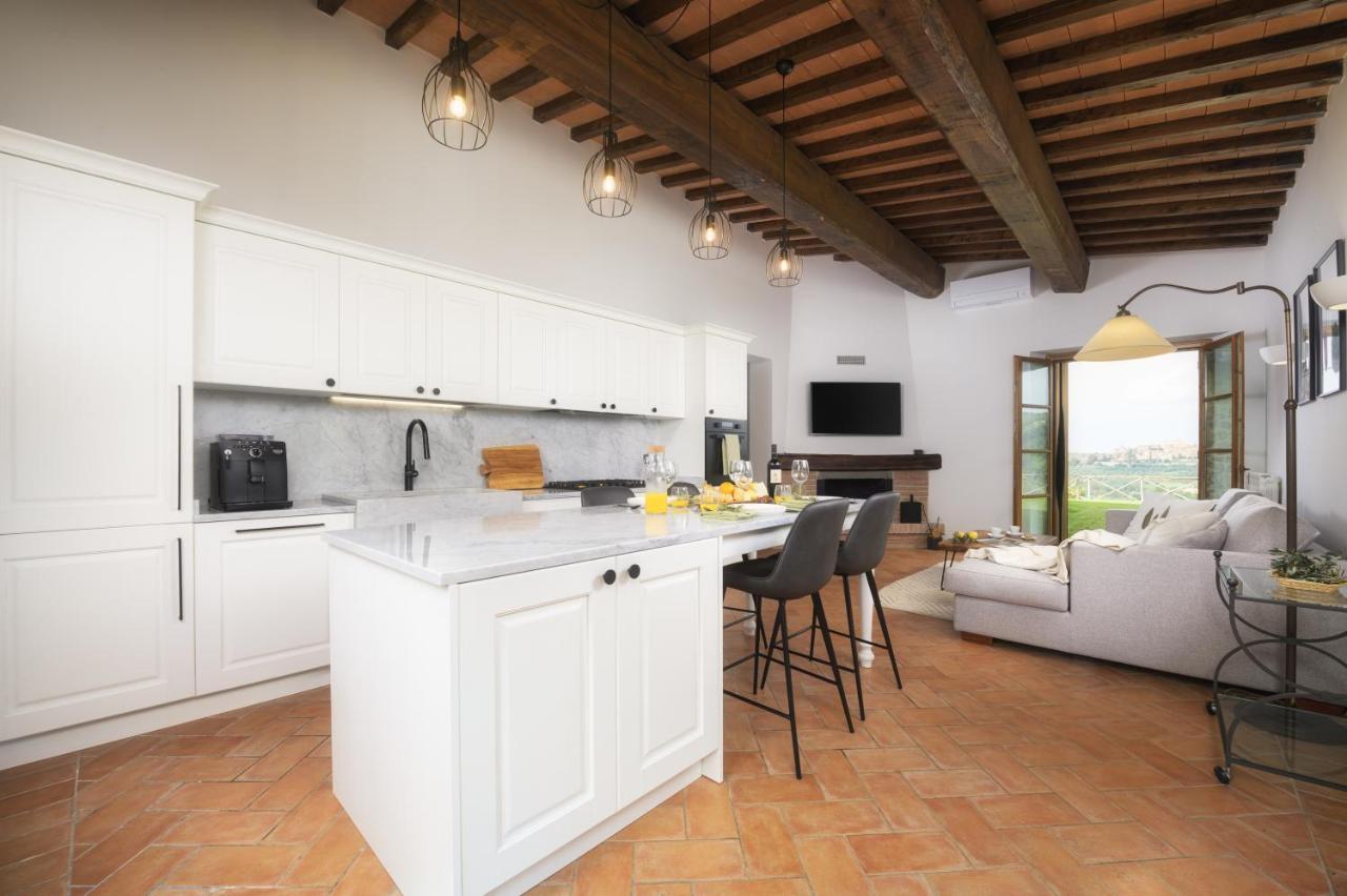 Casa Ora D'Oro - Panoramic Views / Pool / Private Garden Vila Trequanda Exterior foto