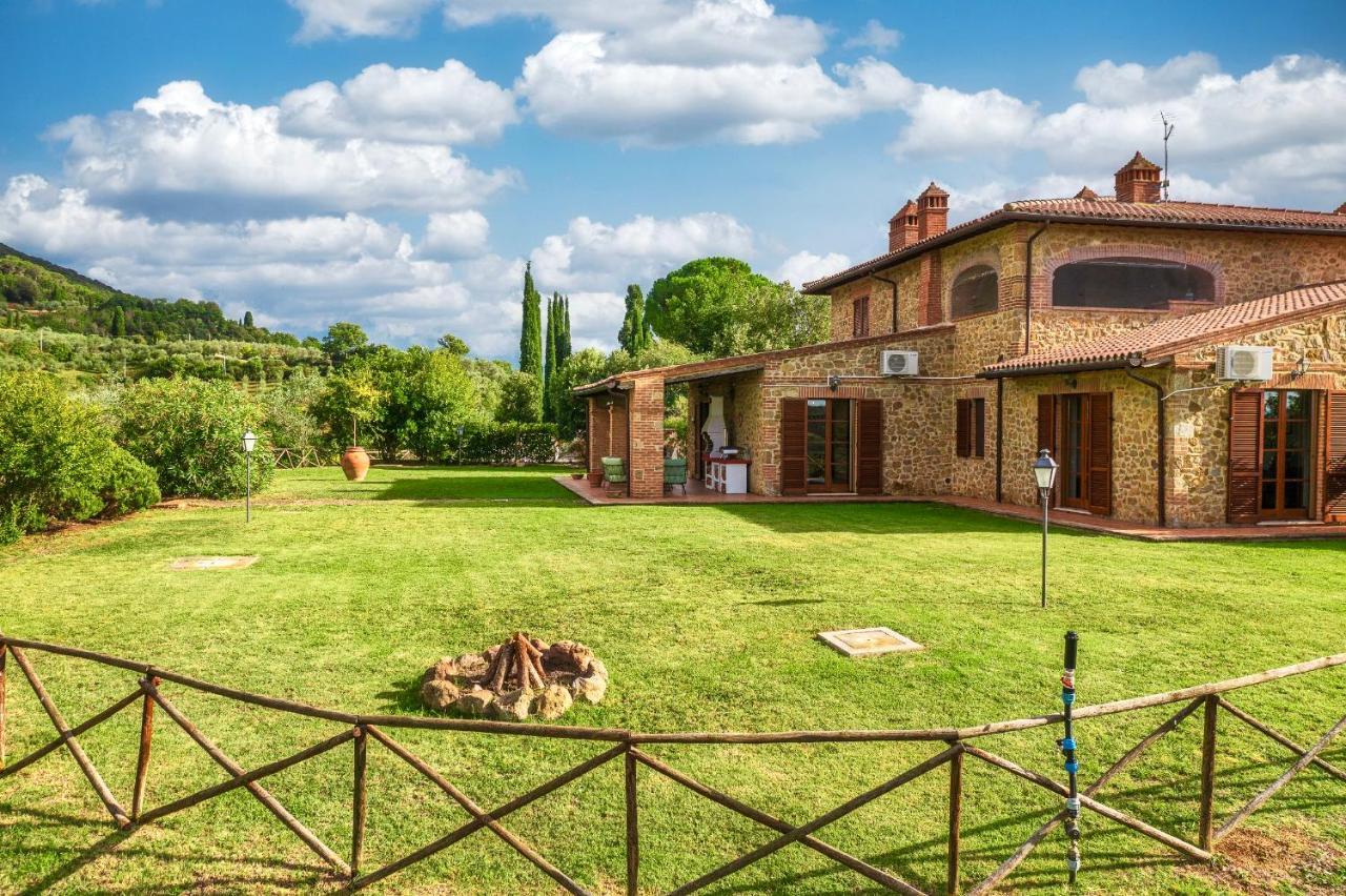 Casa Ora D'Oro - Panoramic Views / Pool / Private Garden Vila Trequanda Exterior foto