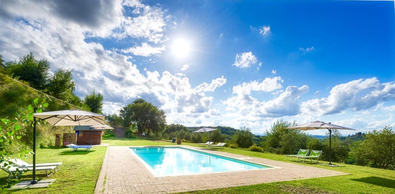 Casa Ora D'Oro - Panoramic Views / Pool / Private Garden Vila Trequanda Exterior foto
