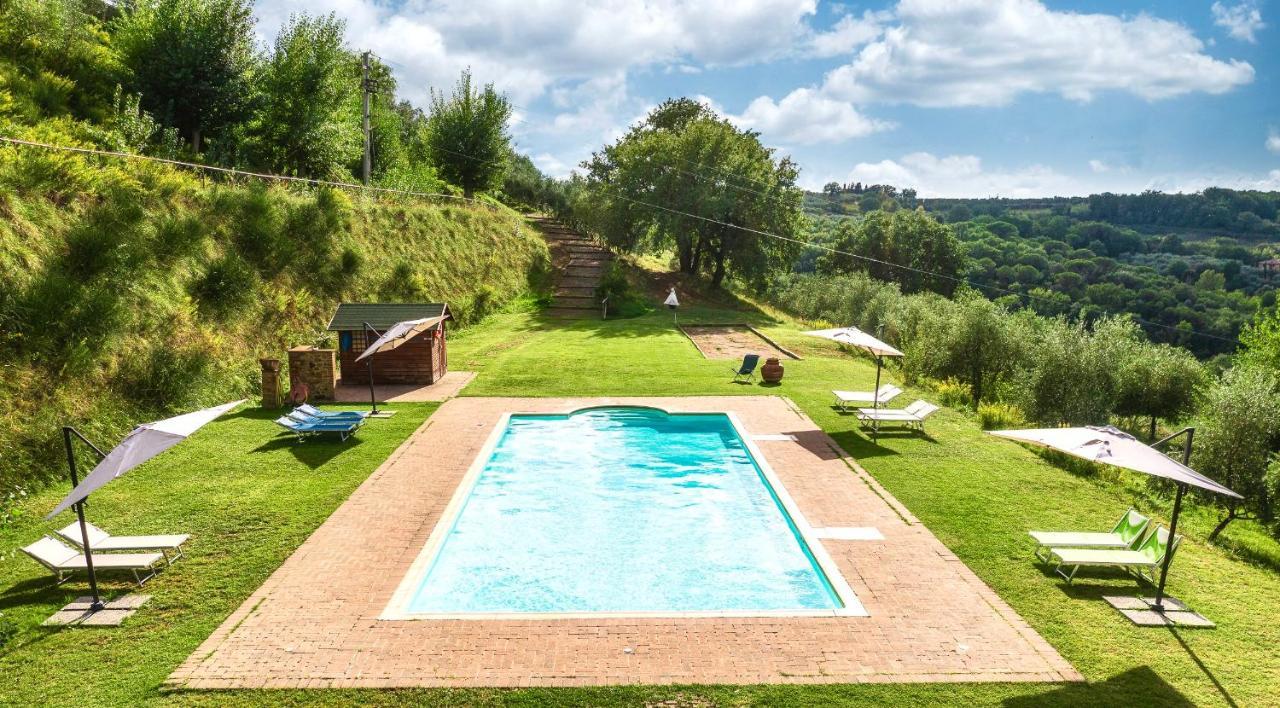 Casa Ora D'Oro - Panoramic Views / Pool / Private Garden Vila Trequanda Exterior foto